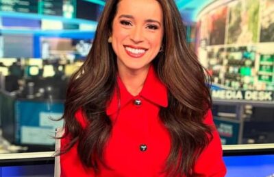 Madison Alworth reporting live as a Fox News correspondent