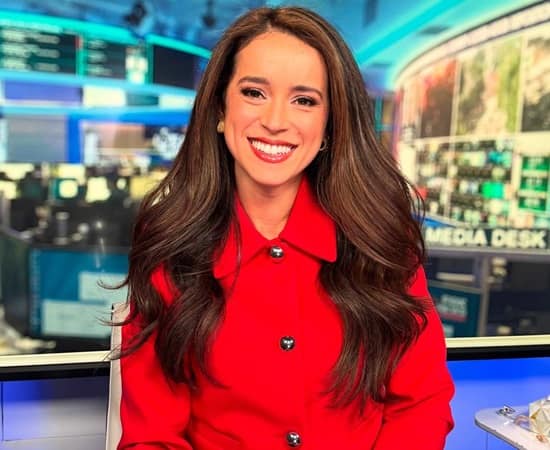 Madison Alworth reporting live as a Fox News correspondent