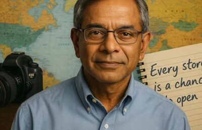 Fred de Sam Lazaro, award-winning PBS journalist and founder of the Under-Told Stories Project