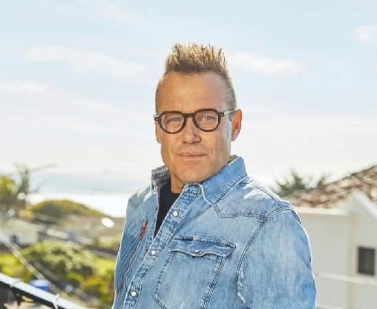 Portrait of Brian Malarkey, American chef and restaurateur