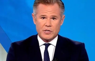 Alex Marquardt reporting live from a conflict zone for CNN in 2025